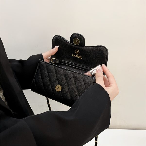 シャネル トレンディ cc chanel バッグ ショルダー トップ ハンドル バッグ 30 代 バッグ ブランド お 手頃 ショルダー ミニ バッグ レディース - 画像 (4)