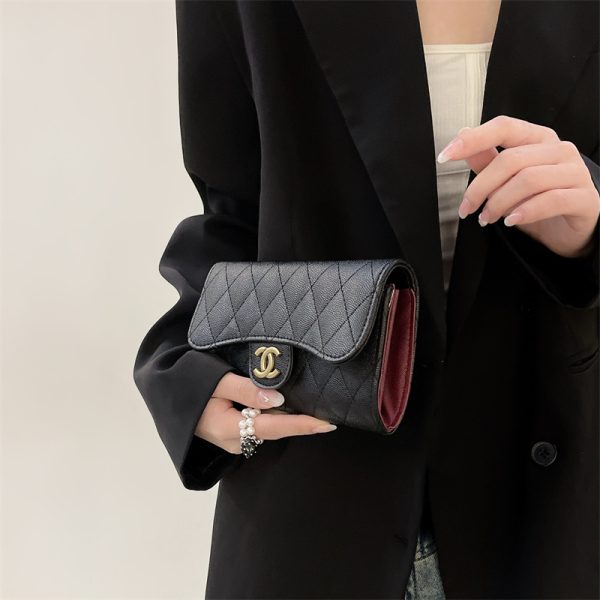 シャネル トレンディ cc chanel バッグ ショルダー トップ ハンドル バッグ 30 代 バッグ ブランド お 手頃 ショルダー ミニ バッグ レディース - 画像 (3)