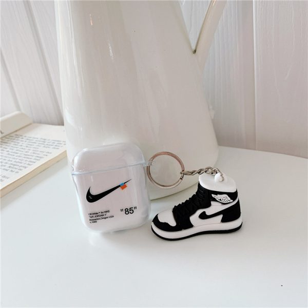 airpods pro1/2 ケース ナイキ エアーポッズケース nike airpods4 カバー カップル スポーツブランド チャーム付き airpods 3 ケース おしゃれ - 画像 (13)