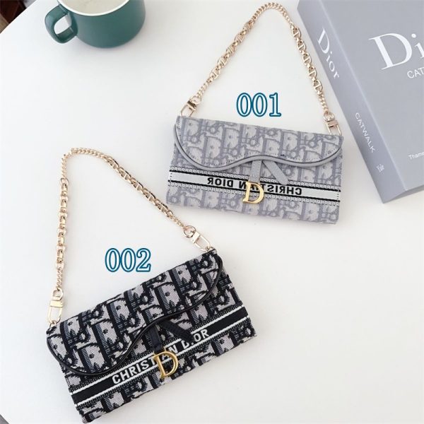 dior スマホケース 手帳型 ショルダーストラップ 16/iphone16pro ケース ディオール iphone15/14/13ケース ブランド コピー iphone ケース 手帳型 可愛い iphoneケース ブランド レディース ストラップ カードケース付き - 画像 (2)