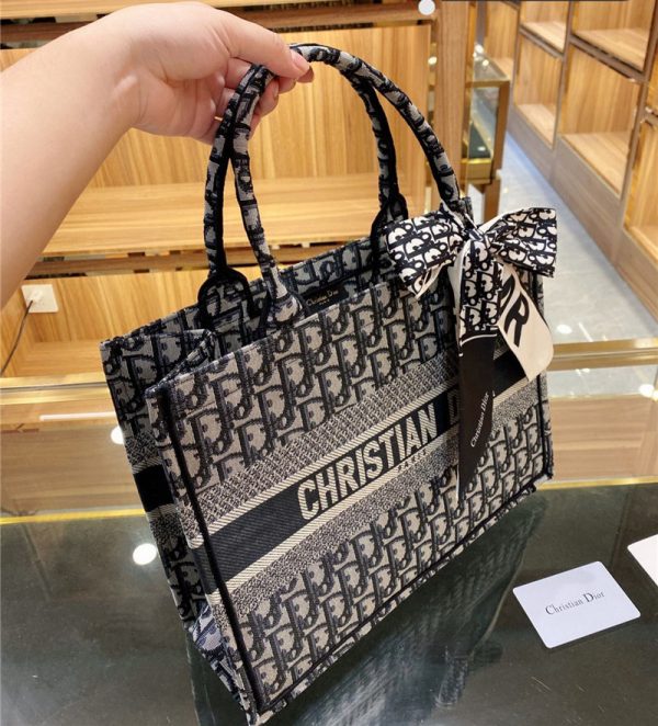 dior ブック トート ディオール 風 トート バッグ ショルダー オブリーク ミニトート メンズ ショルダー バッグ ブランド レディース ハイ ブランド ハンドバッグ 2way 鞄 - 画像 (3)
