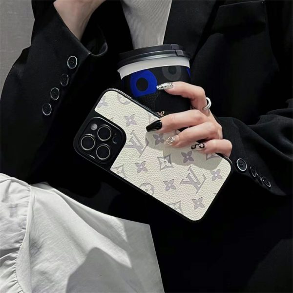 ルイ ヴィトン スマホケース おすすめ エンボス vuitton 風 iphone17 ケース iphone17pro ケース 新作レザー ブランド iphone16/15/14 ケース メンズ ハイ ブランド スマホケース 「カメラレンズフィルム付き」 - 画像 (6)