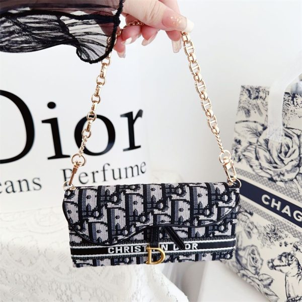 dior スマホケース 手帳型 ショルダーストラップ 16/iphone16pro ケース ディオール iphone15/14/13ケース ブランド コピー iphone ケース 手帳型 可愛い iphoneケース ブランド レディース ストラップ カードケース付き - 画像 (6)