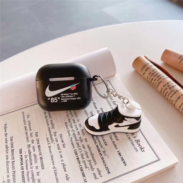 airpods pro1/2 ケース ナイキ エアーポッズケース nike airpods4 カバー カップル スポーツブランド チャーム付き airpods 3 ケース おしゃれ - 画像 (11)