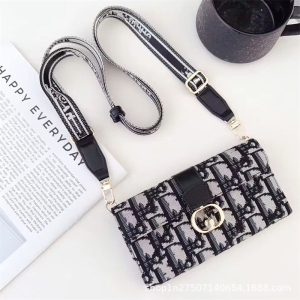 dior スマホケース 手帳型 ショルダーストラップ 16/iphone16pro ケース ディオール iphone15/14/13ケース ブランド コピー iphone ケース 手帳型 可愛い iphoneケース ブランド レディース ストラップ カードケース付き - 画像 (9)