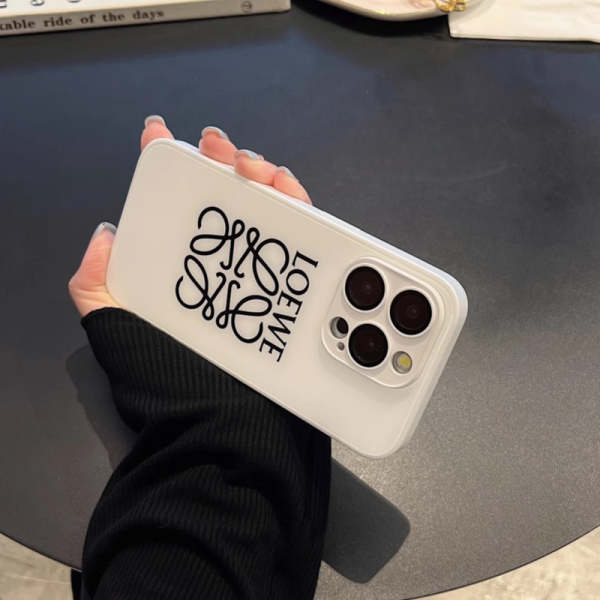iphone16/16pro ケース ロエベ ハイブランド おしゃれ iphone ケース 強化ガラス スマホケース アイフォン15 おしゃれ iphone14プロ ケース メンズ カメラフィルム付き iphone13/12 ケース - 画像 (5)