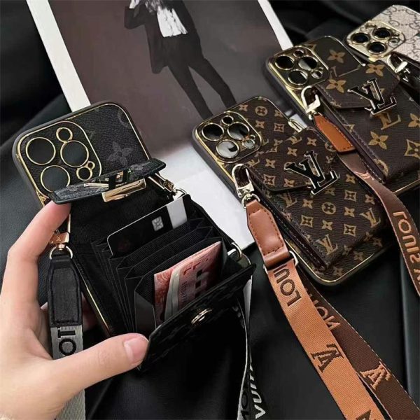ヴィトン スマホ ショルダー ブランド お 手頃 ルイ ヴィトン ショルダー iphone17/17pro ケース gucci iphone16/16pro ケース カード 収納 おしゃれ グッチ スマホケース iphone15/14 - 画像 (6)
