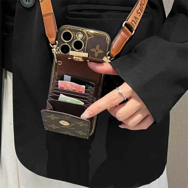 ヴィトン スマホ ショルダー ブランド お 手頃 ルイ ヴィトン ショルダー iphone17/17pro ケース gucci iphone16/16pro ケース カード 収納 おしゃれ グッチ スマホケース iphone15/14 - 画像 (7)