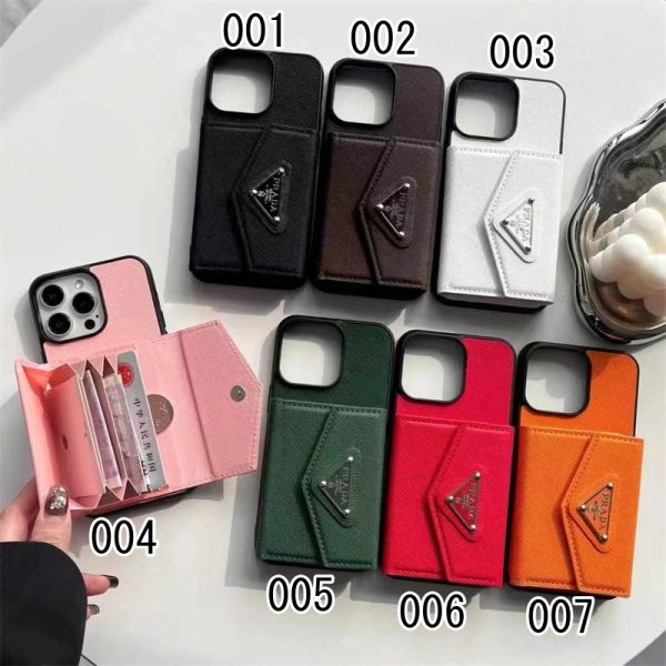 プラダ スマホケース カード 収納 prada アイフォン ケース iphone16/16pro ケース カード ケース 付き iphone15/15pro max ケース メンズ ブランド iphone se 第 2 世代 ケース ケース ハイ ブランド - 画像 (10)