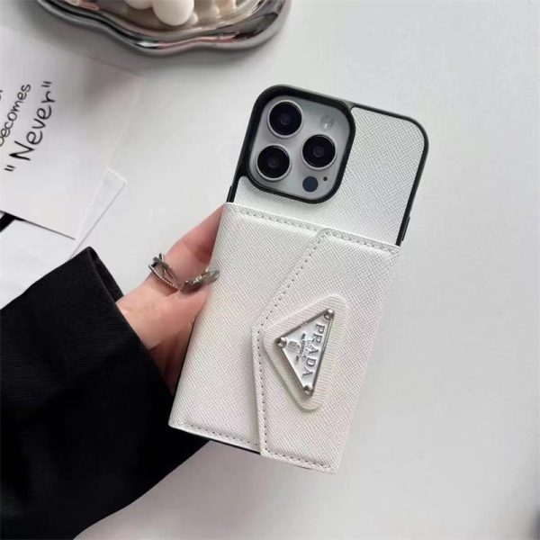 プラダ スマホケース カード 収納 prada アイフォン ケース iphone16/16pro ケース カード ケース 付き iphone15/15pro max ケース メンズ ブランド iphone se 第 2 世代 ケース ケース ハイ ブランド - 画像 (5)
