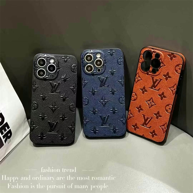 ルイ ヴィトン スマホケース エンボス vuitton 風 iphone17/16 ケース iphone16pro/15pro ケース レザー ブランド iphone15/14 ケース メンズ ハイ ブランド スマホケース ブランド 人気