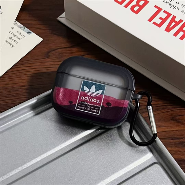 ADIDAS airpods ケース airpods pro2 ケース アディダス airpods4 ケース airpods 第三世代 ケース 高校生 人気 adidas風 エアポッツ2/1ケース ブランド 充電 - 画像 (3)
