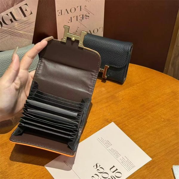 エルメス カード ケース 財布代わり 新作 hermes カード入れ ケース レディース ブランド クレジットカード ケース おしゃれ 大容量 カード ホルダー フラグメント 革 - 画像 (7)