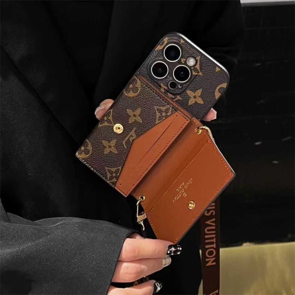 スーパーコピー iPhoneケース ヴィトン風 iPhone17/17air/16/16proケース ハイブランド メンズ ルイ ヴィトン スマホ ショルダー iPhone15 promax/14/13ケース 新作 ストラップ付き 人気 おすすめ - 画像 (3)