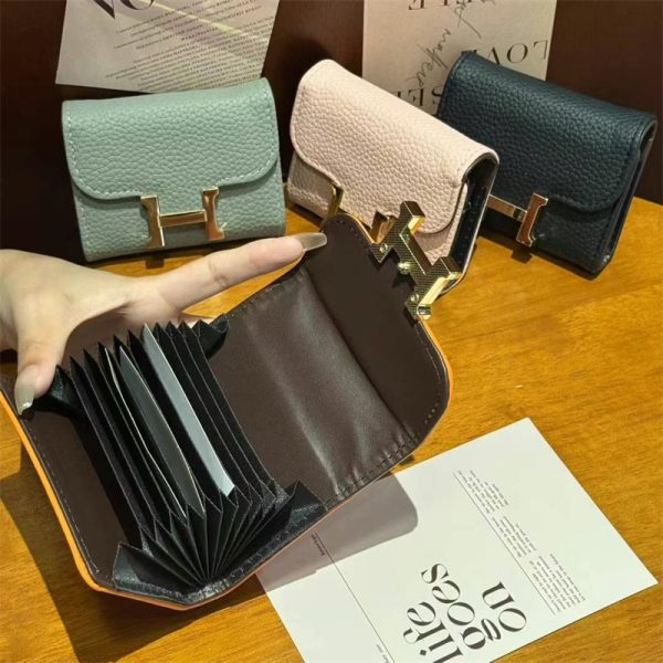 エルメス カード ケース 財布代わり 新作 hermes カード入れ ケース レディース ブランド クレジットカード ケース おしゃれ 大容量 カード ホルダー フラグメント 革 - 画像 (6)