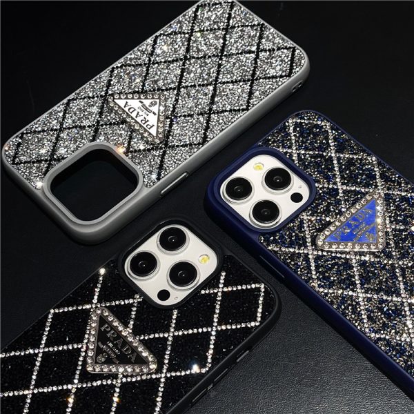 プラダ iPhone ケース iphone17/17pro ケース iphone16pro/15/15pro ケース キラキラ prada iphone14/13 ケース 大人 かわいい アイホン ケース 流行り - 画像 (5)