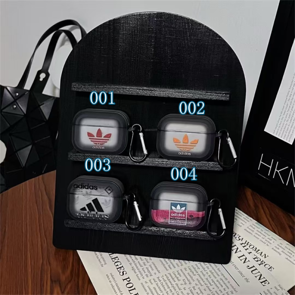 ADIDAS airpods ケース airpods pro2 ケース アディダス airpods4 ケース airpods 第三世代 ケース 高校生 人気 adidas風 エアポッツ2/1ケース ブランド 充電 - 画像 (9)