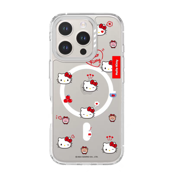Magsafe Hello Kitty キテイちゃん スマホケース 韓国 iphone16pro/16promax ケース かわいい iphone se 第 3 世代 ケース 可愛い iPhone15/14/13ケース ハロー キティ スマホケース 流行り - 画像 (3)