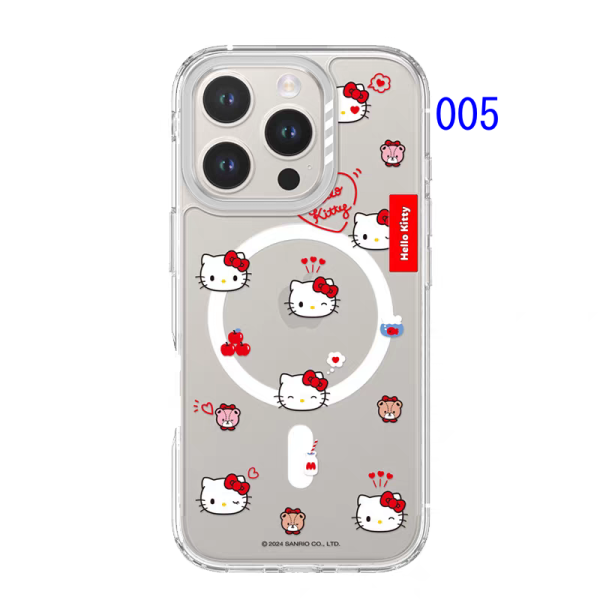 Magsafe Hello Kitty キテイちゃん スマホケース 韓国 iphone16pro/16promax ケース かわいい iphone se 第 3 世代 ケース 可愛い iPhone15/14/13ケース ハロー キティ スマホケース 流行り - 画像 (10)