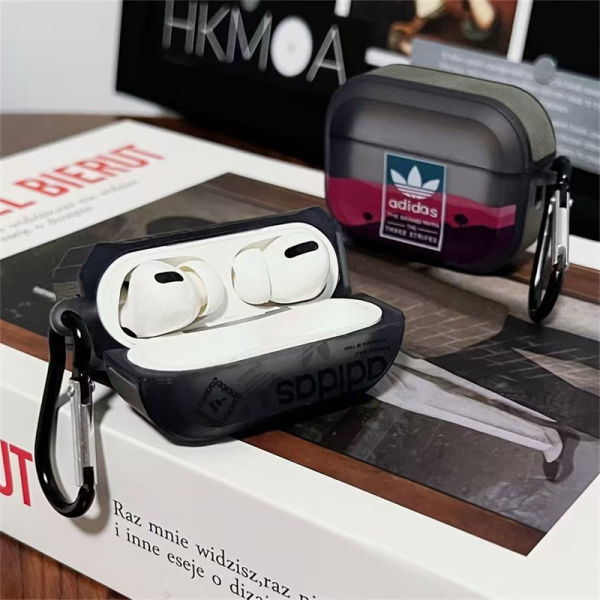 ADIDAS airpods ケース airpods pro2 ケース アディダス airpods4 ケース airpods 第三世代 ケース 高校生 人気 adidas風 エアポッツ2/1ケース ブランド 充電 - 画像 (7)