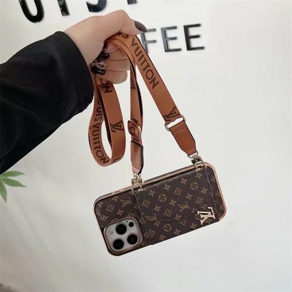 ヴィトン iphone ケース ポケット 付き iphone16plus/15 ケース ブランド ルイ ヴィトン iphone16pro/15/14 ケース 芸能人 スマホケース カード収納 iphone15promax/14pro ケース おすすめ おしゃれ iphone13pro/12 ケース 大人可愛い - 画像 (6)