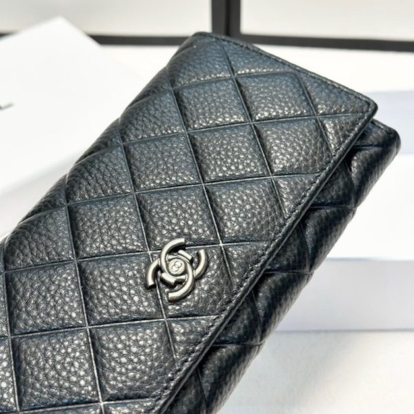 シャネル chanel 財布 マトラッセ 二つ折り長 財布 ハイ ブランド レディース 財布 高級 ブランド ウォレット メンズ wallet ロング 人気 おすすめ - 画像 (5)