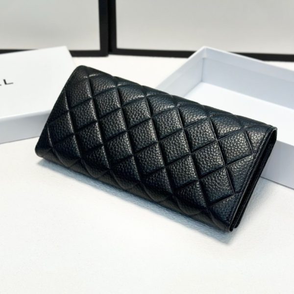シャネル chanel 財布 マトラッセ 二つ折り長 財布 ハイ ブランド レディース 財布 高級 ブランド ウォレット メンズ wallet ロング 人気 おすすめ - 画像 (6)