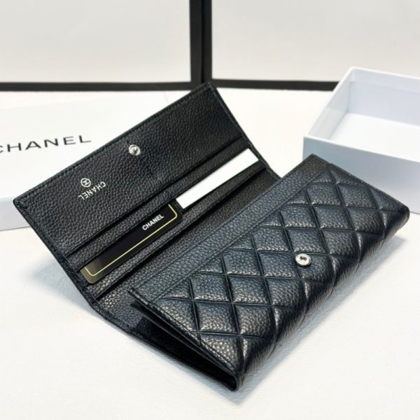 シャネル chanel 財布 マトラッセ 二つ折り長 財布 ハイ ブランド レディース 財布 高級 ブランド ウォレット メンズ wallet ロング 人気 おすすめ - 画像 (8)