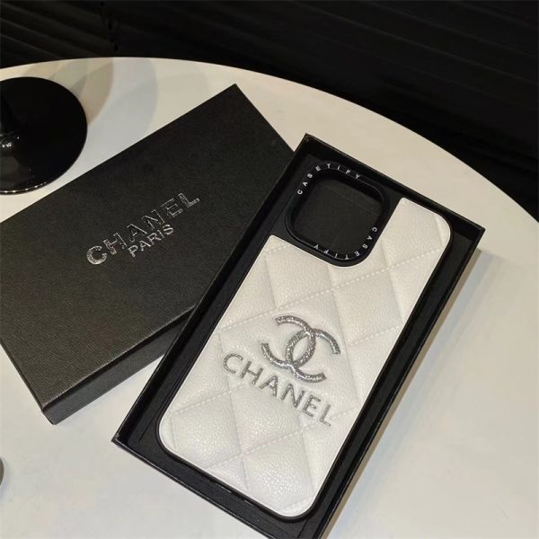 シャネル iphone17/17pro ケース chanel iphone16/15pro ケース コピー iphone14/13 ケース ハイ ブランド iphoneケース カップル ブランド iphoneケース レザ - 画像 (3)