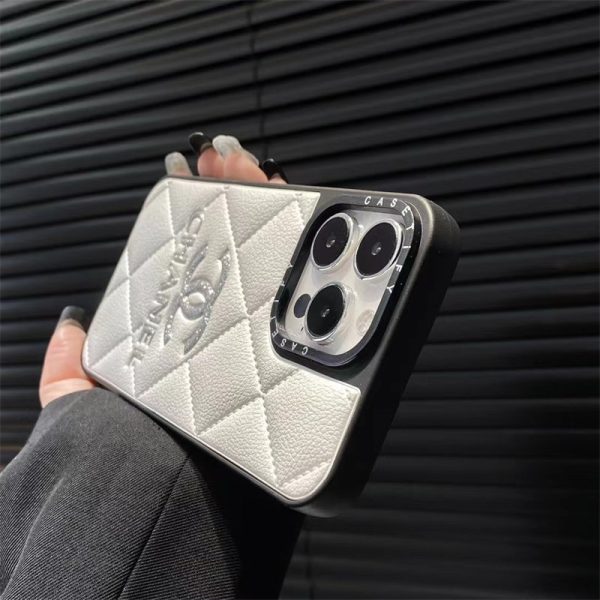 シャネル iphone17/17pro ケース chanel iphone16/15pro ケース コピー iphone14/13 ケース ハイ ブランド iphoneケース カップル ブランド iphoneケース レザ - 画像 (4)