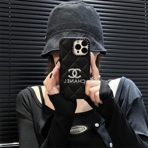 シャネル iphone17/17pro ケース chanel iphone16/15pro ケース コピー iphone14/13 ケース ハイ ブランド iphoneケース カップル ブランド iphoneケース レザ - 画像 (6)