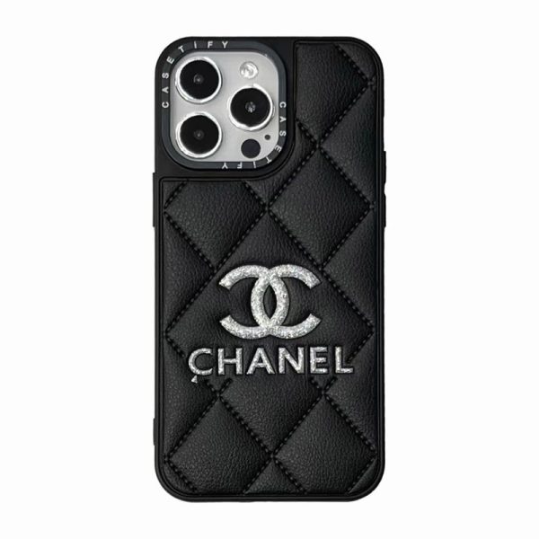 シャネル iphone17/17pro ケース chanel iphone16/15pro ケース コピー iphone14/13 ケース ハイ ブランド iphoneケース カップル ブランド iphoneケース レザ - 画像 (8)